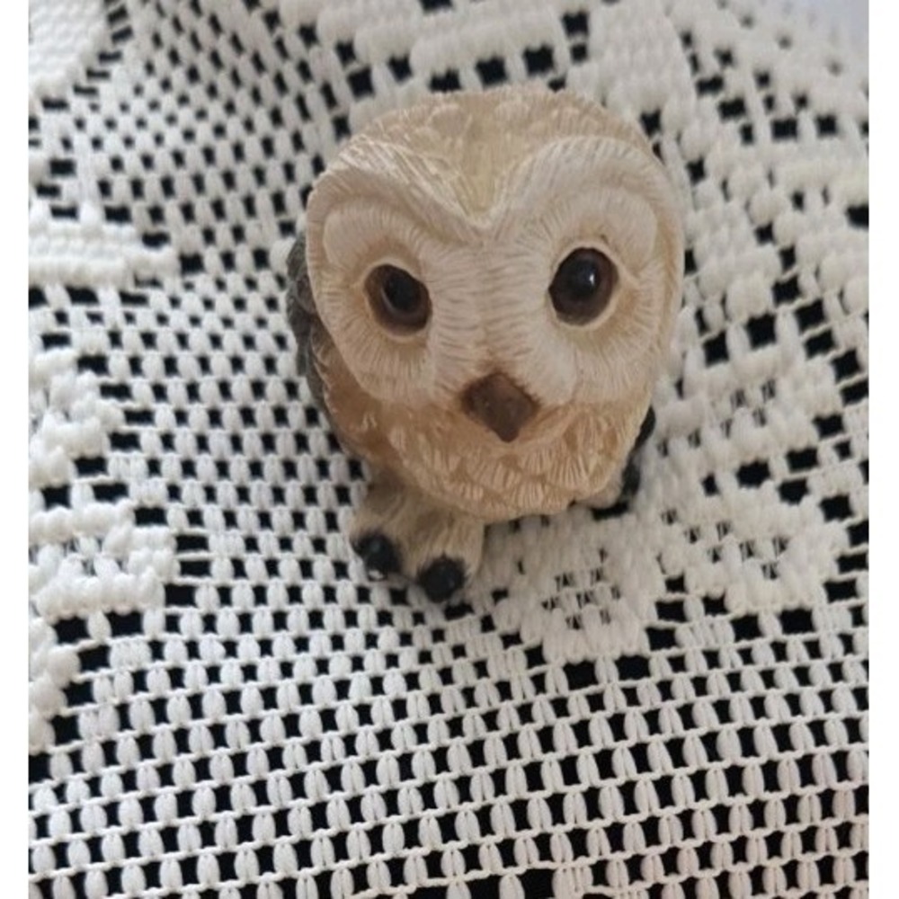 Vintage Owl Adopt-A-Pet Mini-Life by‎ Art Collectible Inc. Figurine